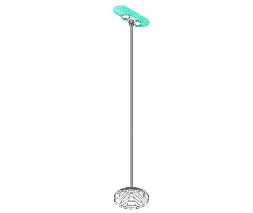 Street light dwg AutoCAD file .