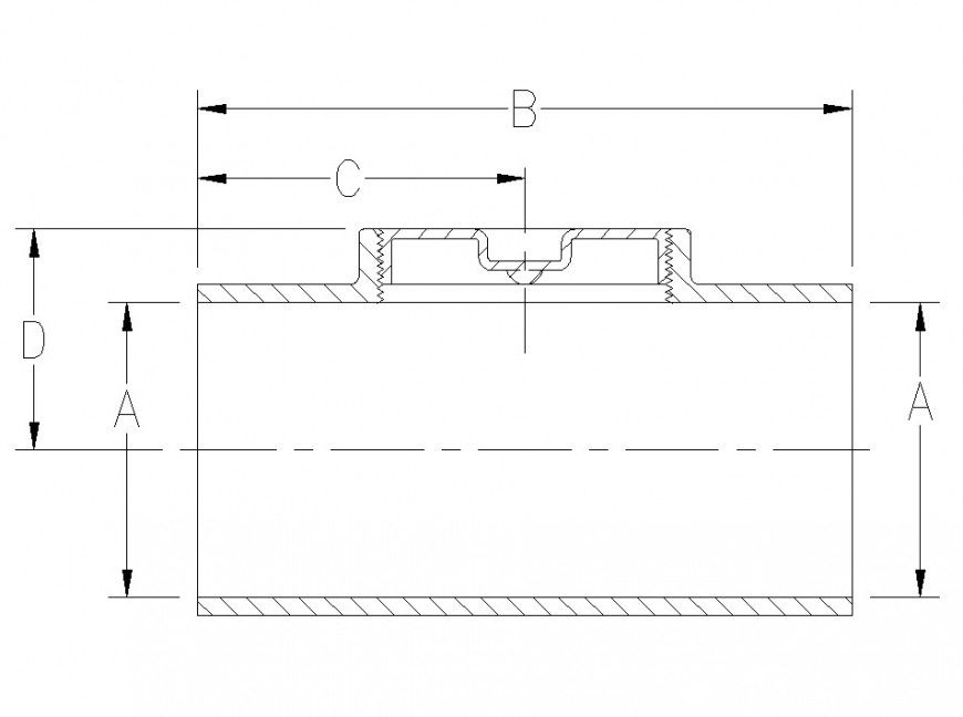 Structural blocks detail 2d view layout CAD construction dwg file