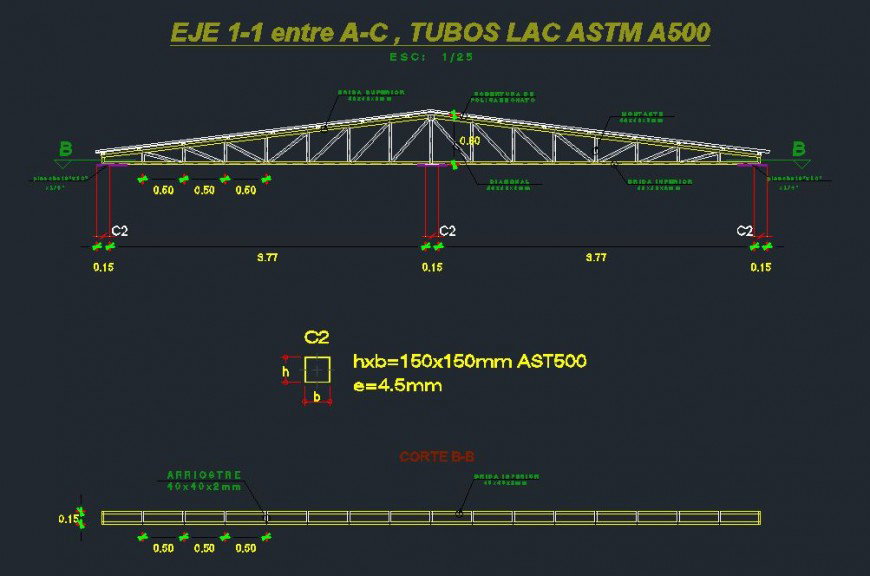 Structural Detailing of Industrial Building.