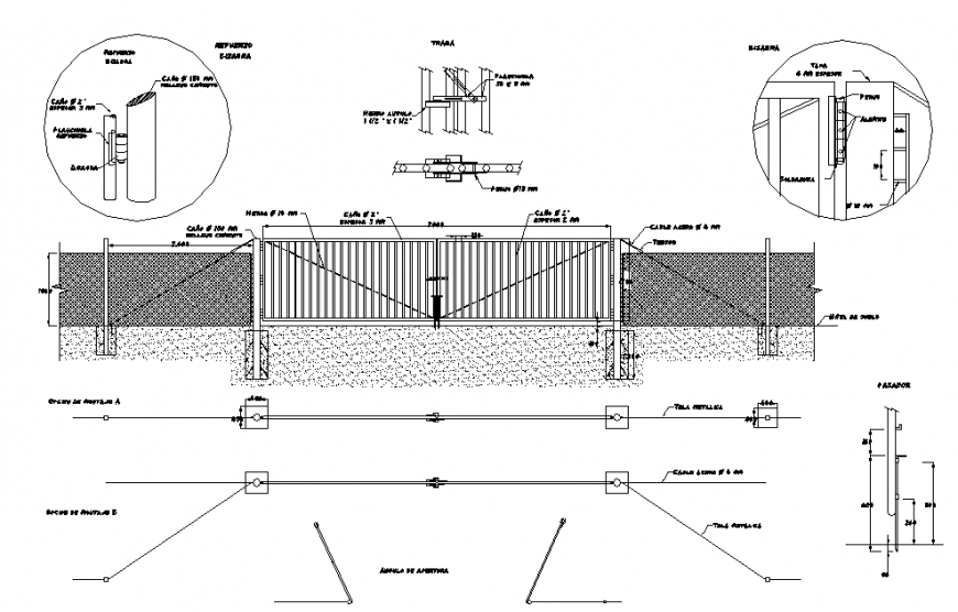 structural details of building in dwg file.