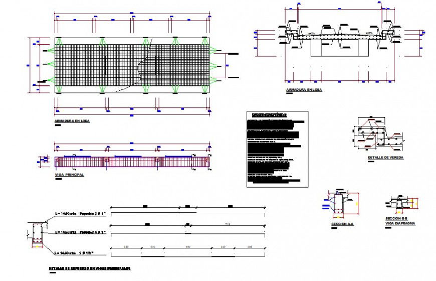 Structural Unit Detail 2D CAD Construction Layout DWG  file