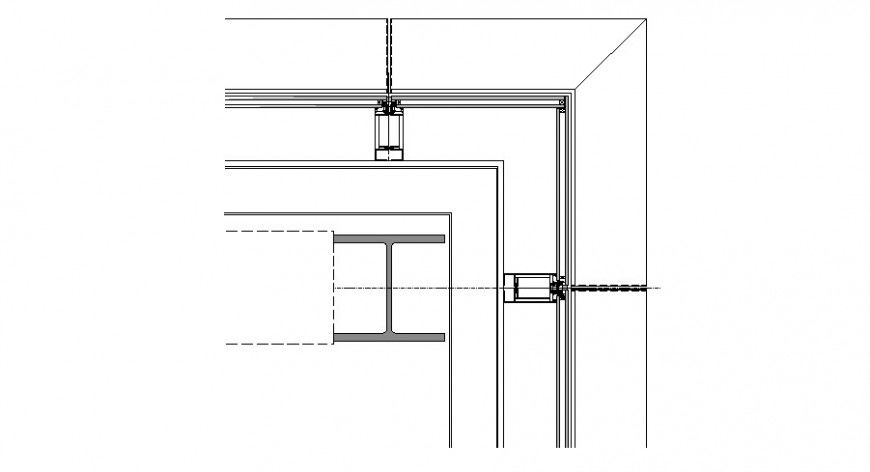 Structural units Autocad drawing