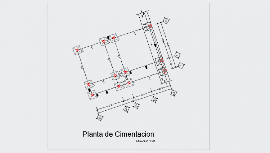 Structure design of Parking plan design drawing for modern house design
