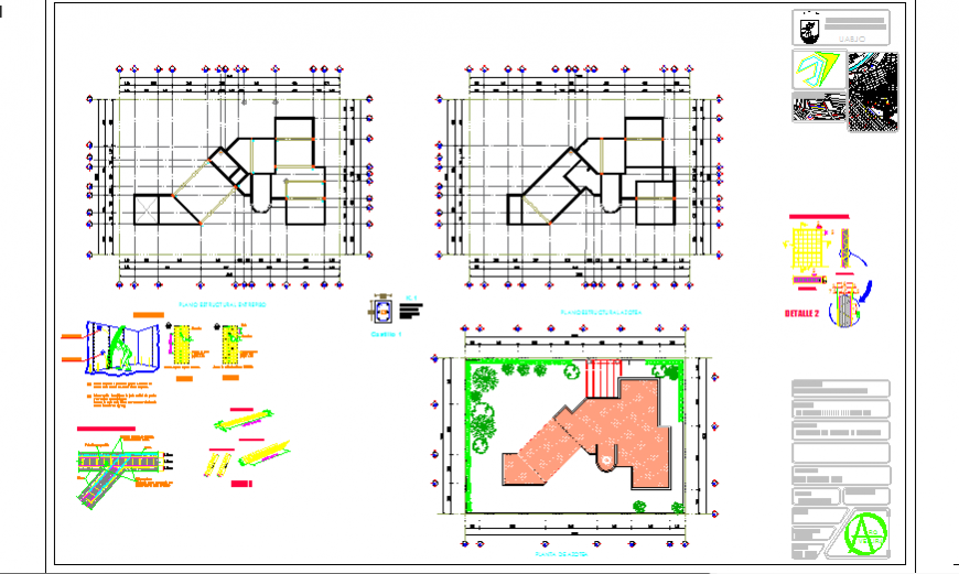 Structure detail drawing of panel mooring and union of wall detail design drawing