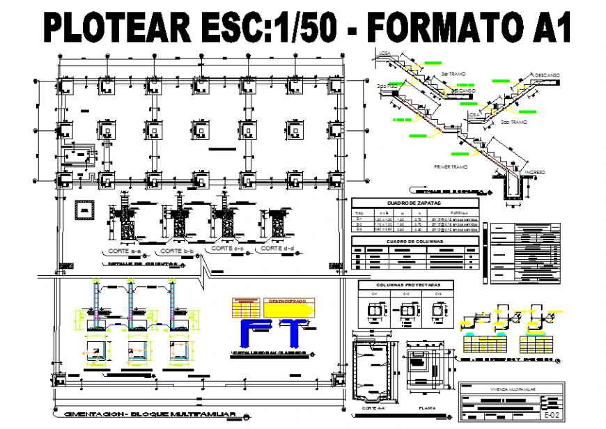Structure detail of corporate building .