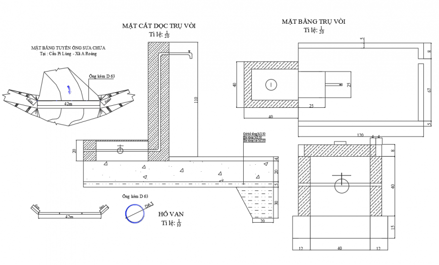 Structure Detail with section & cutting detail also include file
