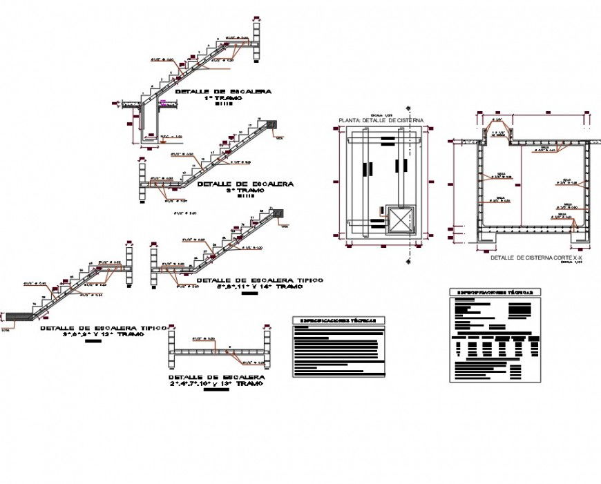 Structure for hotel plan dwg file