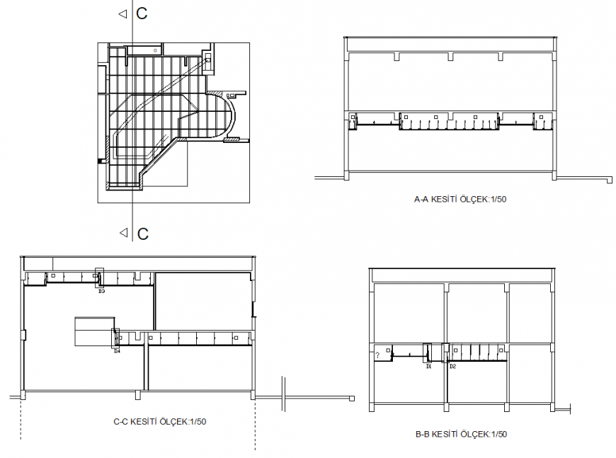Structure of the floor of a house layout file