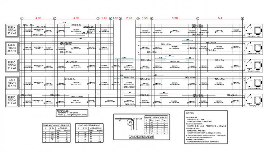 Structure S.S steel bar Beam Design in Drawing