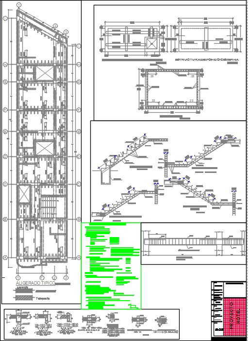 stucure detail of hotel.