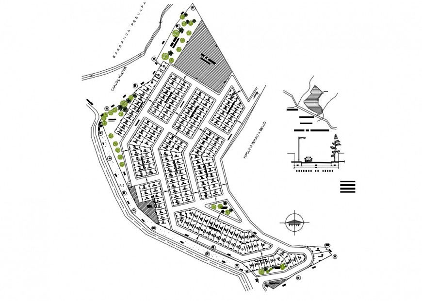 Subdivision office block 79 architecture layout plan details dwg file