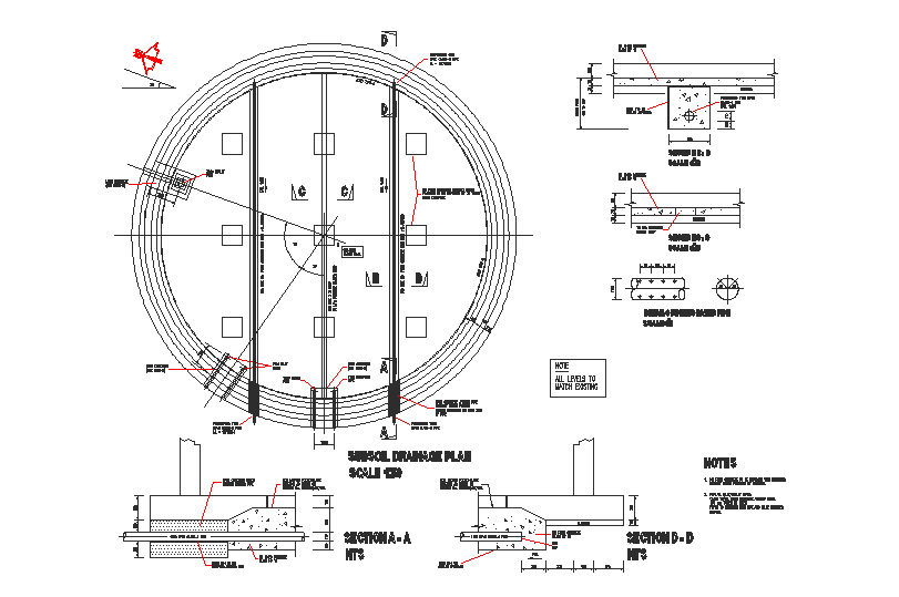 subsoil drainage plan