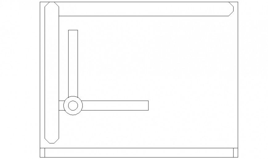 Table blocks design 2d drawing furniture units in autocad file