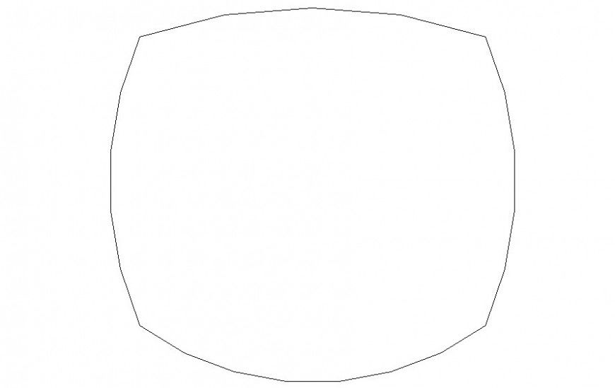 Table blocks detail elevation drawing 2d view in autocad software