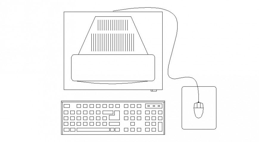 Table desk and electrical blocks drawings 2d view autocad file