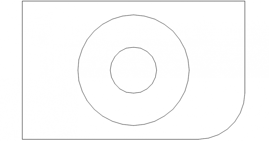 Table drawings elevation 2d view CAD blocks dwg file