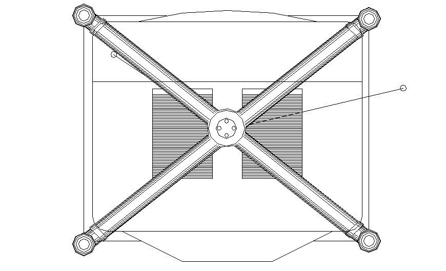Table furniture blocks detail drawing in autocad