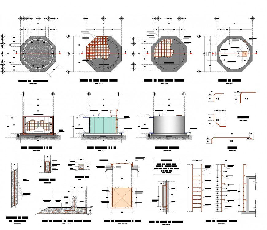 Tank supported from 20m3 layout file