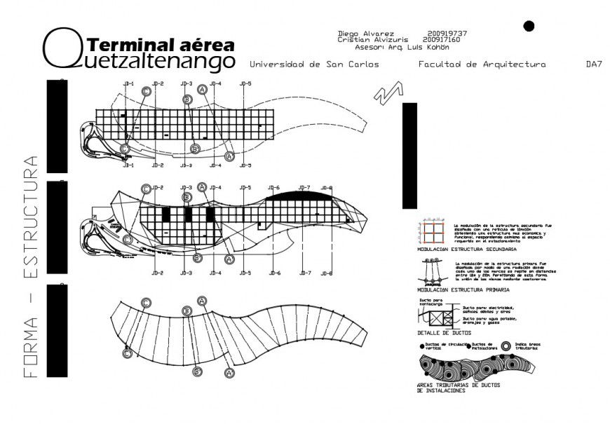 Terminal building terrace plan detail 2d view layout file in autocad format