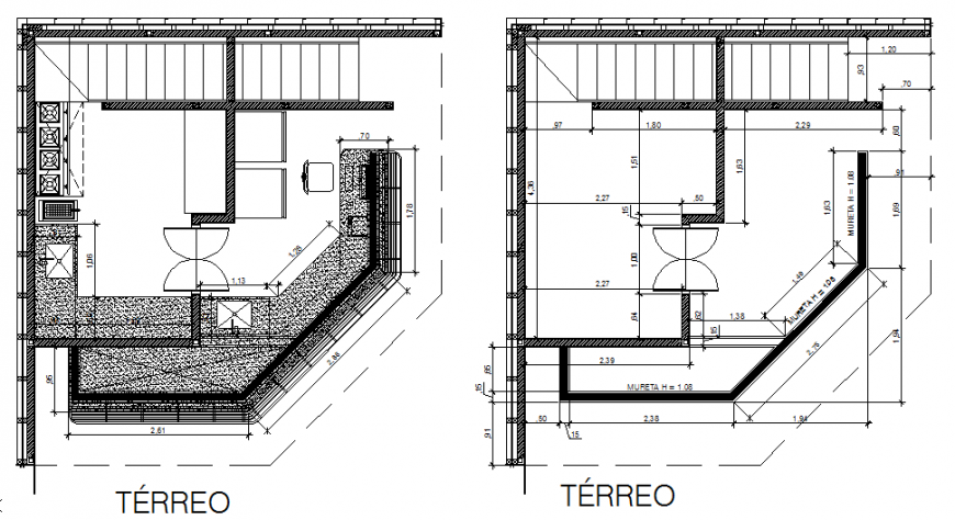 Terrace Japanese retaurante plan