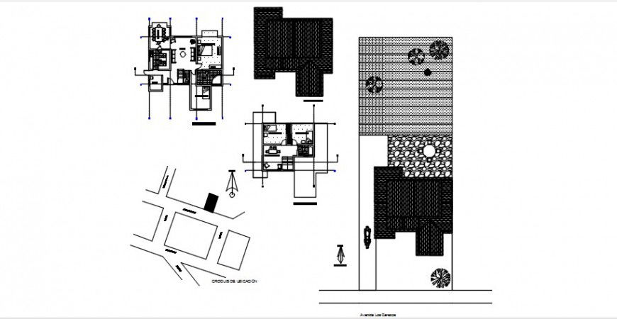 Terrace roofing detail file and flooring concept detail