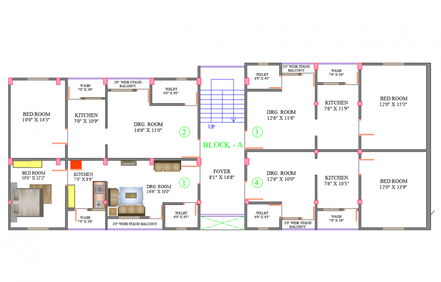 The Architecture View of House Design and Elevation dwg file.