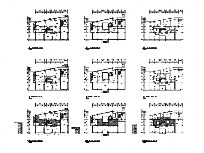 The Architecture View of house drawings dwg file