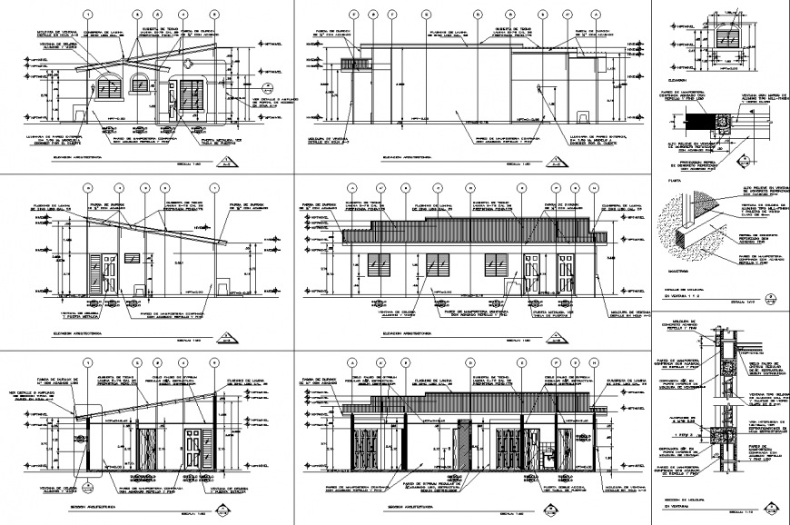 The base structural plan a detailing & dwg file.