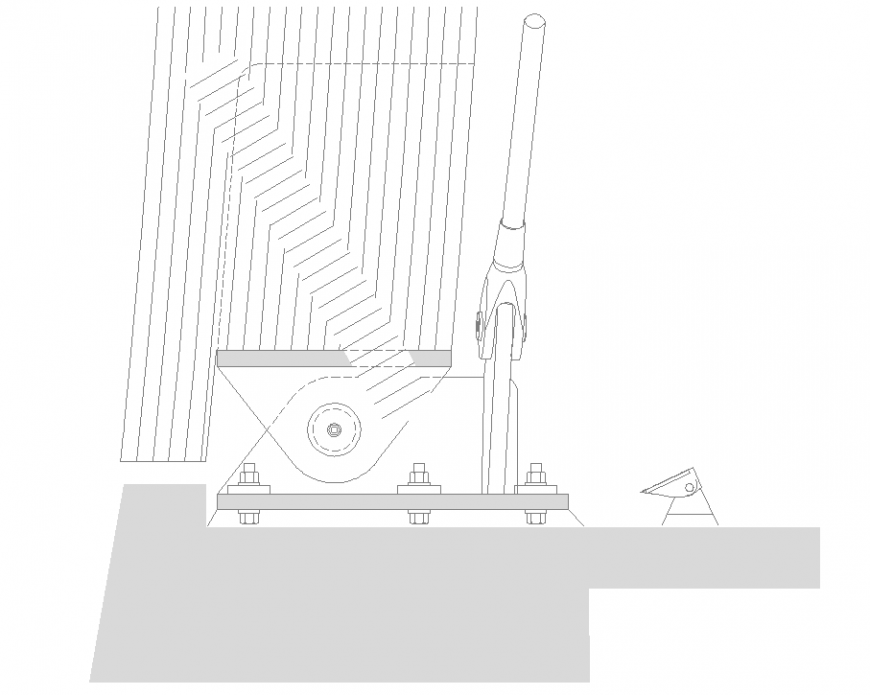 The base structural plan with a detail& dwg file.