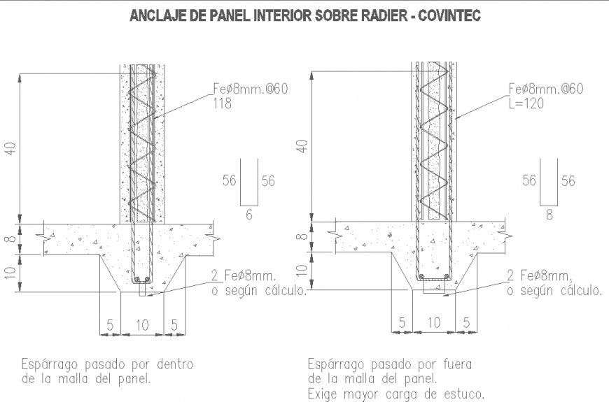 The base structural plan with a detailing & dwg file.