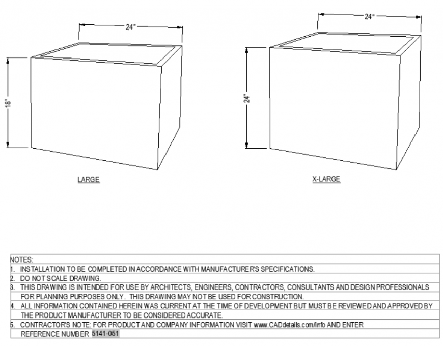The desired pot plan with detailed dwg file.
