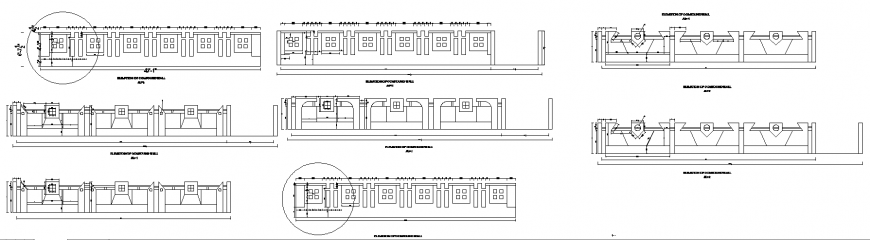 The foundation plan with a detailing & dwg file.