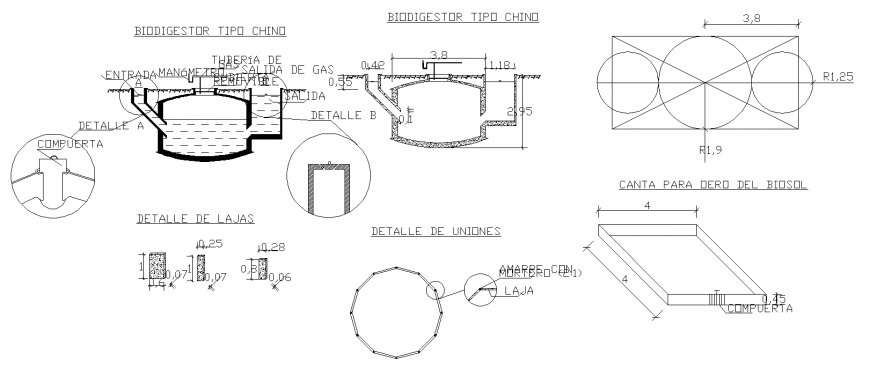 The foundation plans with a detailing & dwg file.