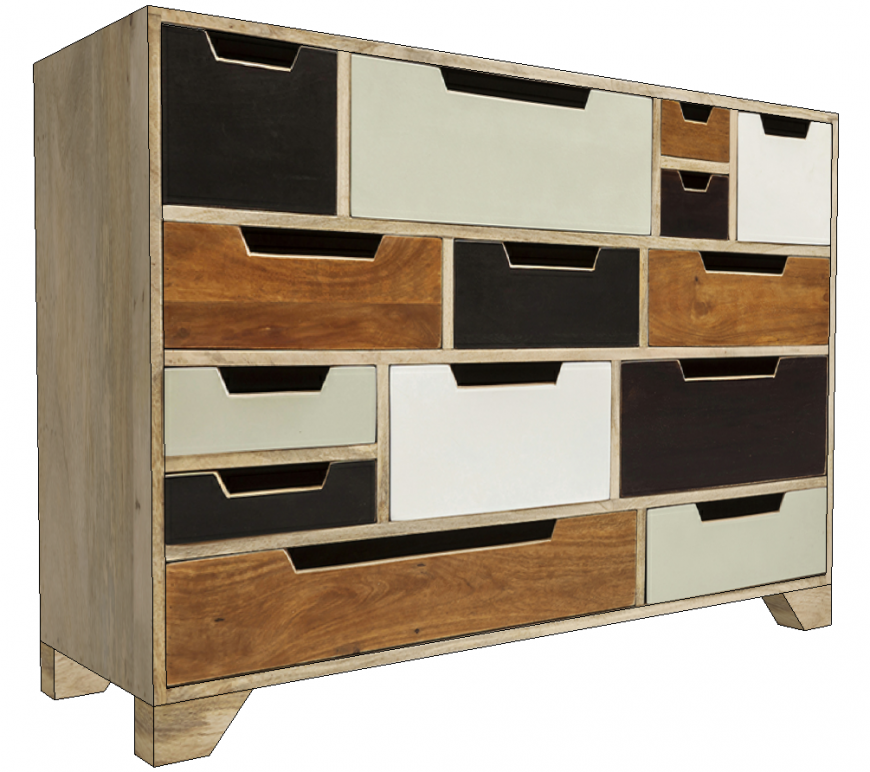 The furniture plan a detail dwg file.