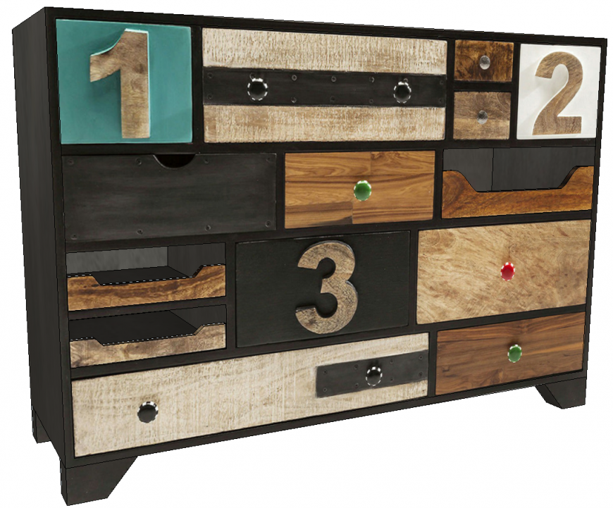 The furniture plan detailed dwg file.