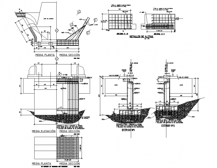 The industrial constructive plan & detailing of dwg file.
