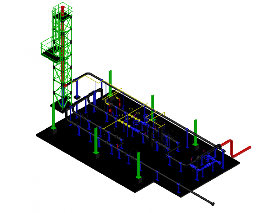 The industrial plan & a detail dwg file.