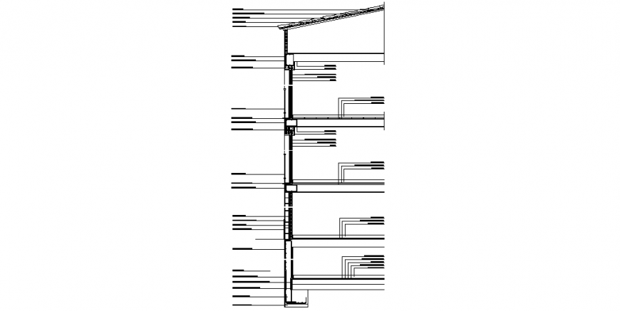 The living room plan with furnished detail of dwg file.
