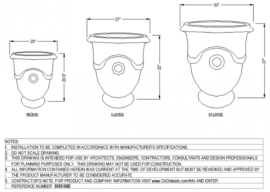 The mud pot designed plan with detailed dwg file.