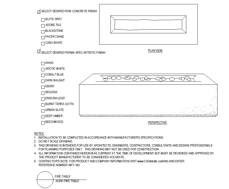 The pot with tub shaped plan with detailed  dwg file.