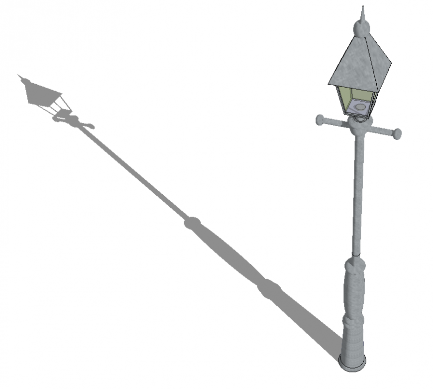 The street light plan detail dwg file.