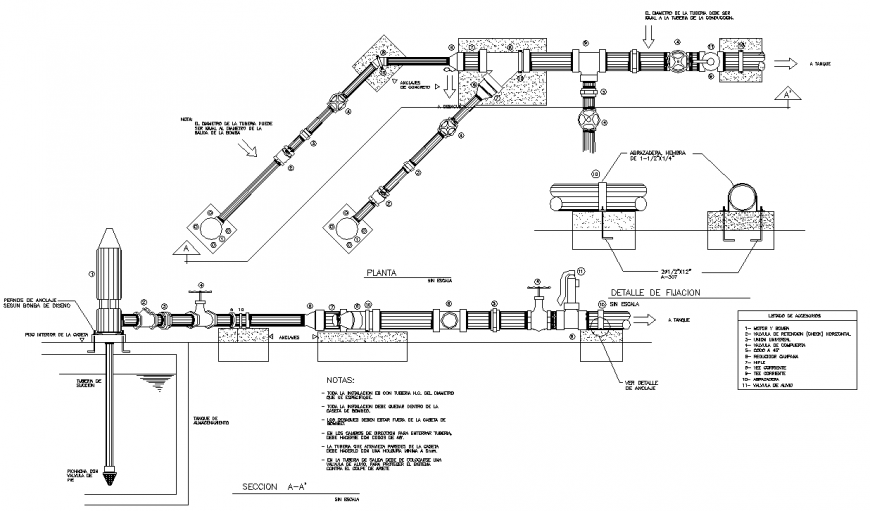 The structural plan & a detailing with the dwg file.