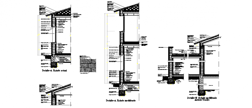 The structural plan & detailing with a dwg file.