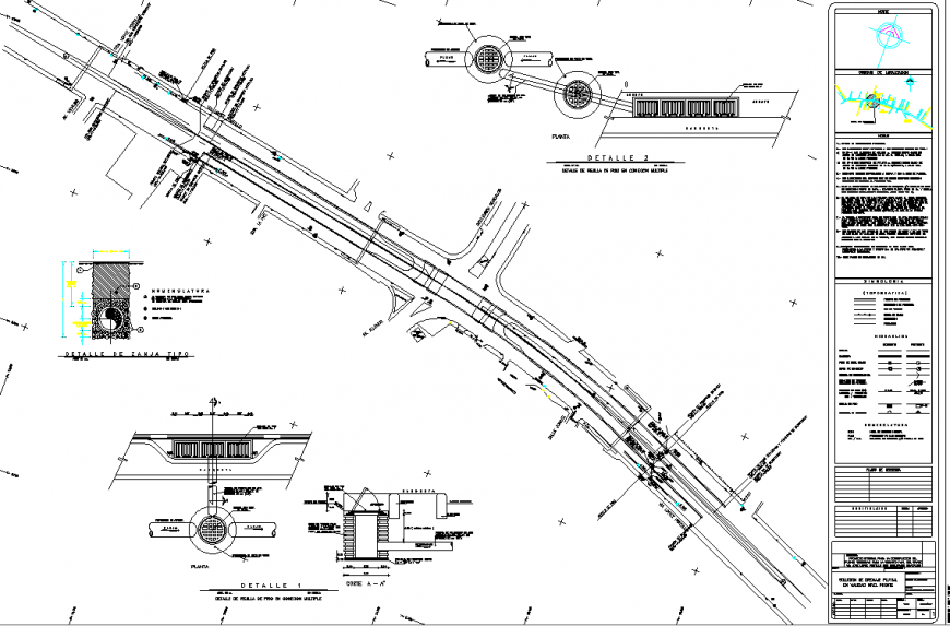 The structural plan a detailing & dwg file.