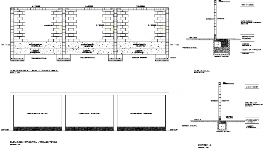 The structural plan detailingdwg file.