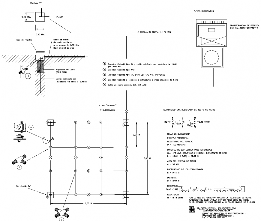 The substain structural plan & a detailing with dwg file.