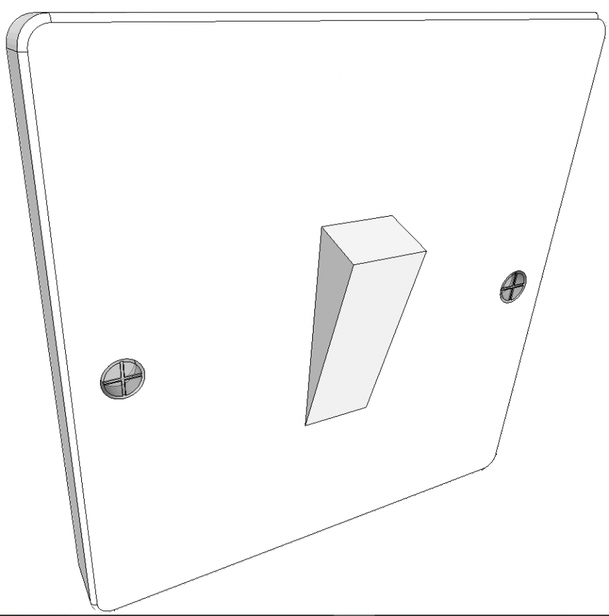 The switch board plan with a detail dwg file.