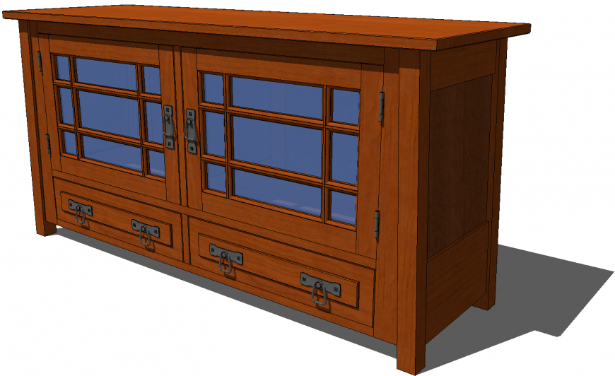 The table plan with detail dwg file.