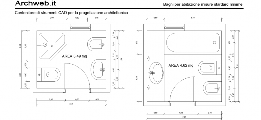 The top view bath room plan with a detailing dwg file.