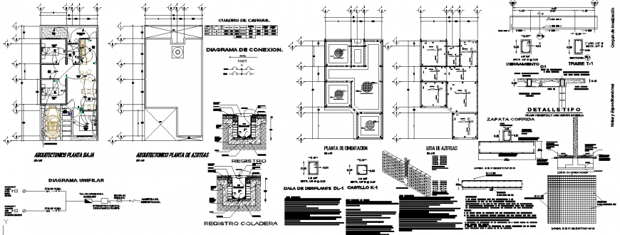 The top view house plan & detailed dwg file.